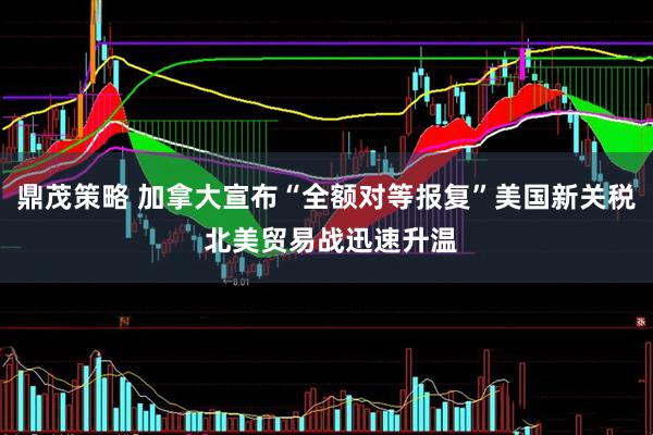 鼎茂策略 加拿大宣布“全额对等报复”美国新关税 北美贸易战迅速升温